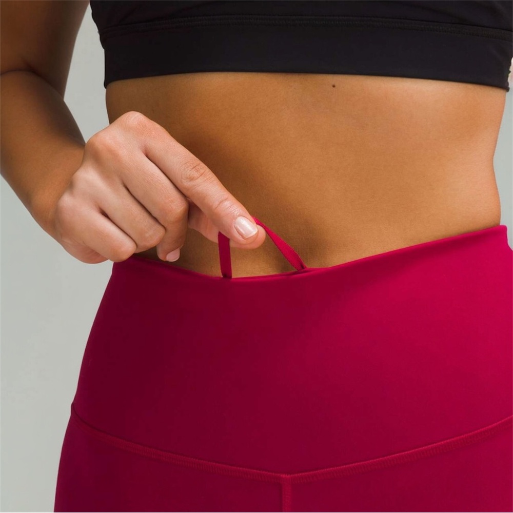 ✨NWT•Lululemon Wunder Train Contour Fit High-Rise Tight 25"•Ruby Red❤️💕 - Picture 14 of 14